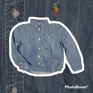Ralph Lauren Chambray button down shirts for boys